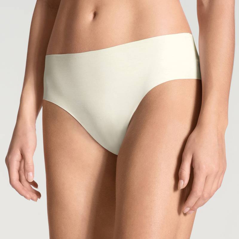 Calida Natural Skin Tai Slip, Weiß, Größe: XS, Damen von Calida