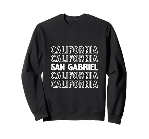San Gabriel California LA CA für Herren und Damen. Sweatshirt San Gabriel California LA CA für Herren und Damen. Sweatshirt von California CA LA Pride Products