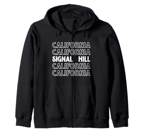 Signal Hill California LA CA für Herren und Damen. Kapuzenjacke Signal Hill California LA CA für Herren und Damen. Kapuzenjacke von California CA LA Pride Products