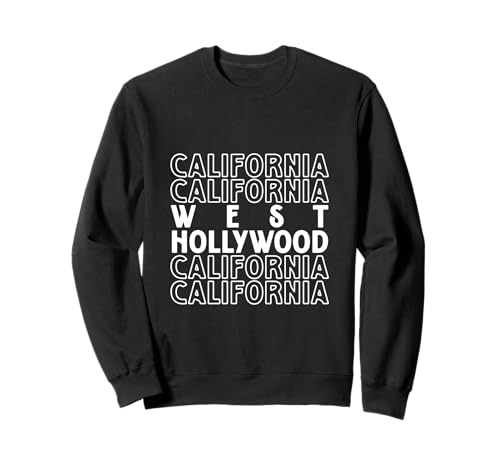 West Hollywood California LA CA für Männer und Frauen. Sweatshirt West Hollywood California LA CA für Männer und Frauen. Sweatshirt von California CA LA Pride Products