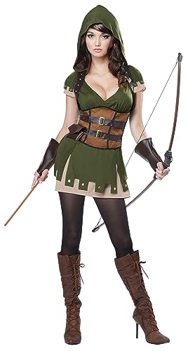 California Costumes Damen Miss Robin Hood Kostüm, Grün, Medium von California Costumes