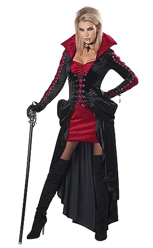 California Costumes Damen Bloodthirsty Vixen Erwachsenenkostüm, schwarz/red, Large von California Costumes