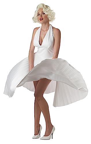 California Costumes Damen Deluxe Marilyn Kostüm - Weiß - X-Large von California Costumes