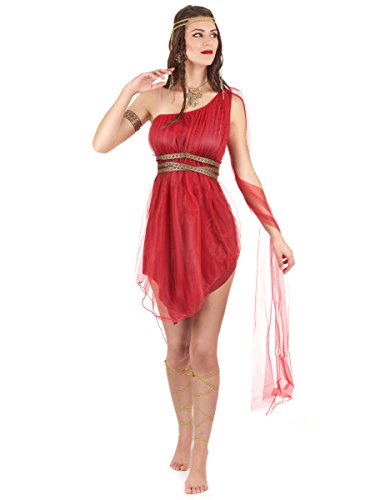 California Costumes Damen Rubin Göttin Erwachsene, rot, X-Small California Costumes Damen Rubin Göttin Erwachsene, rot, X-Small von California Costumes