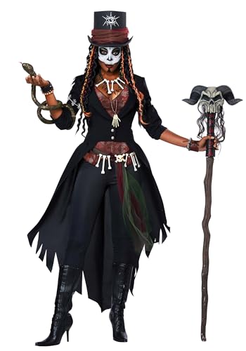 California Costumes Damen Voodoo Magic Kostüm, Verschiedene Farben, XS California Costumes Damen Voodoo Magic Kostüm, Verschiedene Farben, XS von California Costumes