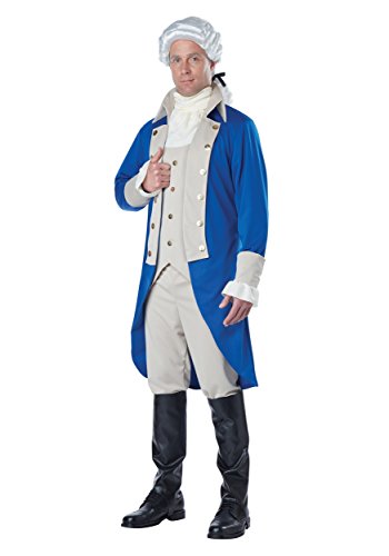 California Costumes George Washington Kostüm für Erwachsene, blau, X-Large von California Costumes