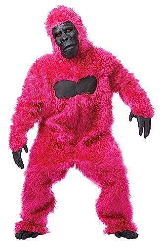 California Costumes Gorilla Kostüm für Herren - Pink - Standard von California Costumes