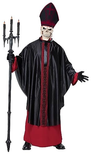 California Costumes Herren Black Mass Kostüm für Erwachsene, schwarz, L-XL von California Costumes