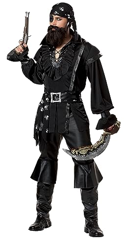 California Costumes Herren Plundering Pirate Erwachsene, schwarz, Medium von California Costumes