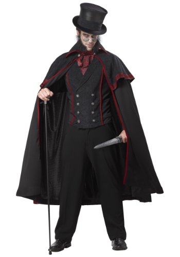 California Costumes Jack The Ripper Kostüm, Schwarz, XL von California Costumes