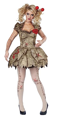 California Costumes Damen Voodoo Dolly Kostüm - - Large von California Costumes