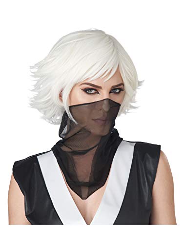 California Costumes Manga-Held Perücke für Erwachsene Accessoire weiss - Grau, Weiß von California Costumes