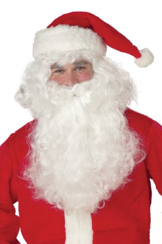 Realistic Santa Wig & Beard Set von California Costumes