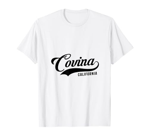Covina California geeignet für Männer und Frauen. T-Shirt Covina California geeignet für Männer und Frauen. T-Shirt von California Pride Athletic Script Products