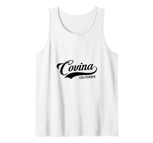 Covina California geeignet für Männer und Frauen. Tank Top Covina California geeignet für Männer und Frauen. Tank Top von California Pride Athletic Script Products