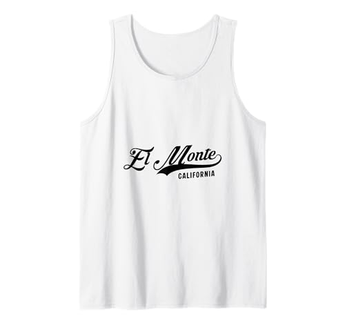 EL Monte California Geeignet für Männer und Frauen. Tank Top EL Monte California Geeignet für Männer und Frauen. Tank Top von California Pride Athletic Script Products