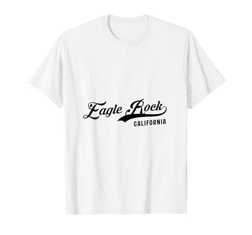 Eagle Rock California geeignet für Männer und Frauen. T-Shirt Eagle Rock California geeignet für Männer und Frauen. T-Shirt von California Pride Athletic Script Products