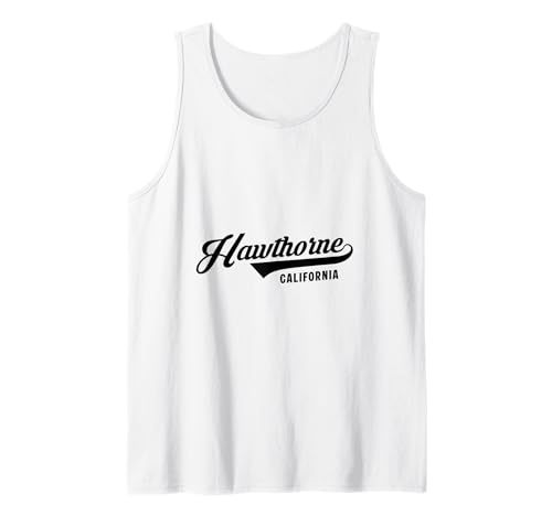 Hawthorne California geeignet für Männer und Frauen. Tank Top Hawthorne California geeignet für Männer und Frauen. Tank Top von California Pride Athletic Script Products