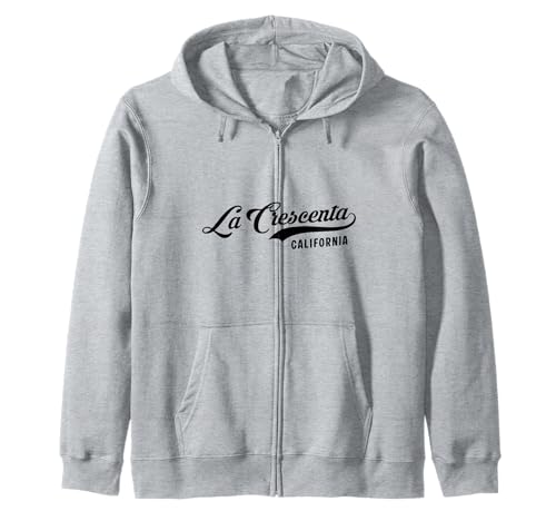La Crescenta California Geeignet für Männer und Frauen. Kapuzenjacke La Crescenta California Geeignet für Männer und Frauen. Kapuzenjacke von California Pride Athletic Script Products