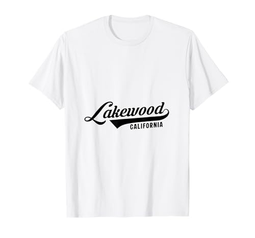 Lakewood California Geeignet für Männer und Frauen. T-Shirt Lakewood California Geeignet für Männer und Frauen. T-Shirt von California Pride Athletic Script Products