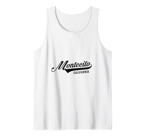Montecito California geeignet für Männer und Frauen. Tank Top Montecito California geeignet für Männer und Frauen. Tank Top von California Pride Athletic Script Products