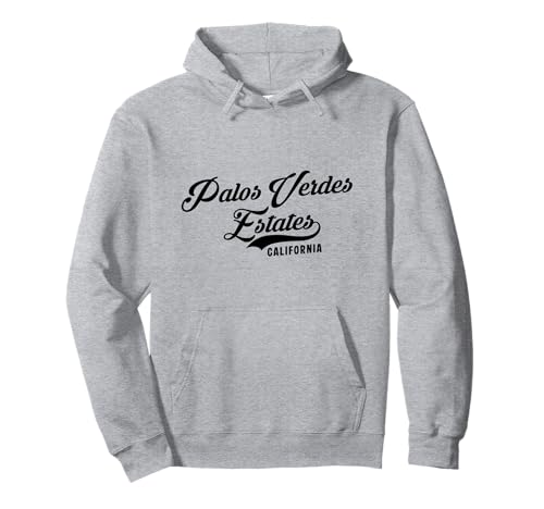 Palos Verdes Estates California geeignet für Männer und Frauen. Pullover Hoodie Palos Verdes Estates California geeignet für Männer und Frauen. Pullover Hoodie von California Pride Athletic Script Products