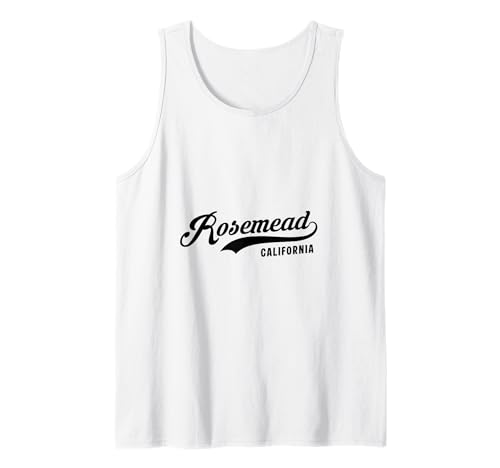 Rosemead California geeignet für Männer und Frauen. Tank Top Rosemead California geeignet für Männer und Frauen. Tank Top von California Pride Athletic Script Products