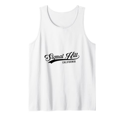 Signal Hill California geeignet für Männer und Frauen. Tank Top Signal Hill California geeignet für Männer und Frauen. Tank Top von California Pride Athletic Script Products