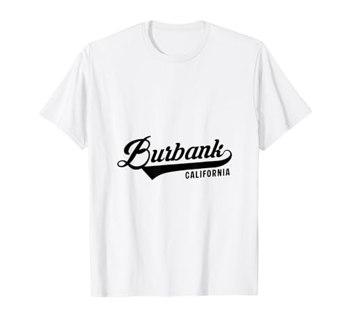 Burbank California geeignet für Männer und Frauen. T-Shirt Burbank California geeignet für Männer und Frauen. T-Shirt von California Pride Products