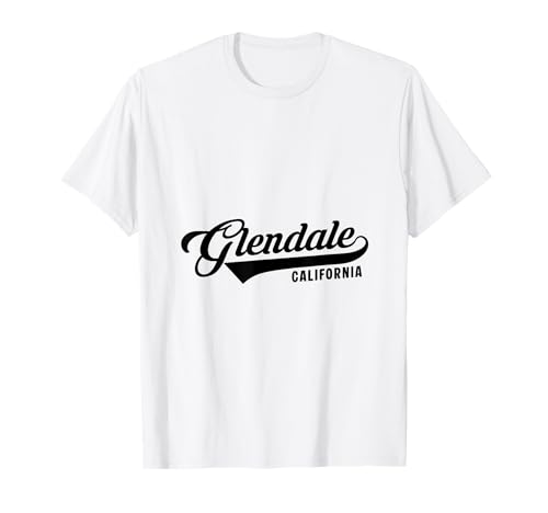 Glendale California Geeignet für Männer und Frauen. T-Shirt Glendale California Geeignet für Männer und Frauen. T-Shirt von California Pride Products