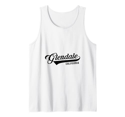 Glendale California Geeignet für Männer und Frauen. Tank Top Glendale California Geeignet für Männer und Frauen. Tank Top von California Pride Products