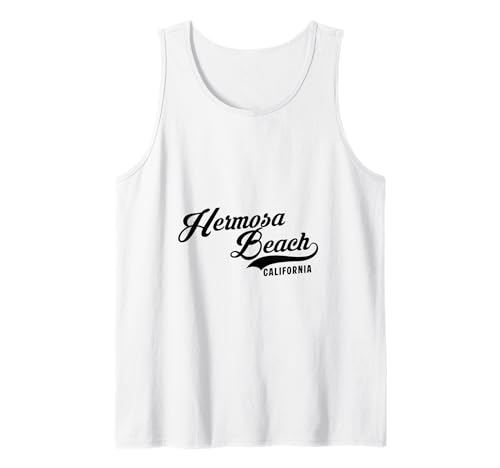Hermosa Beach California geeignet für Männer und Frauen. Tank Top Hermosa Beach California geeignet für Männer und Frauen. Tank Top von California Pride Products
