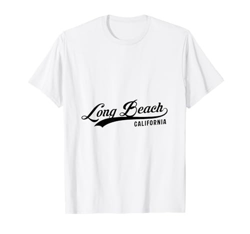 Long Beach California geeignet für Männer und Frauen. T-Shirt Long Beach California geeignet für Männer und Frauen. T-Shirt von California Pride Products