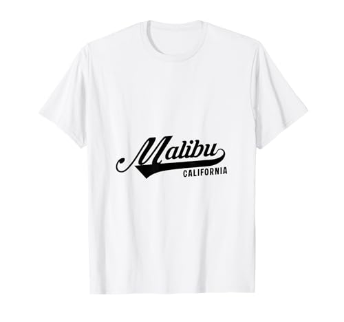 Malibu California geeignet für Männer und Frauen. T-Shirt Malibu California geeignet für Männer und Frauen. T-Shirt von California Pride Products