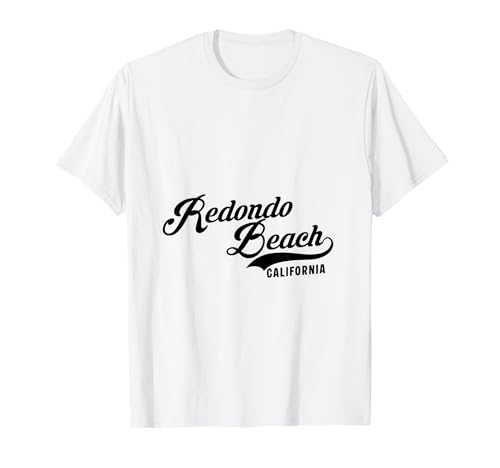 Redondo Beach California Geeignet für Männer und Frauen. T-Shirt von California Pride Products