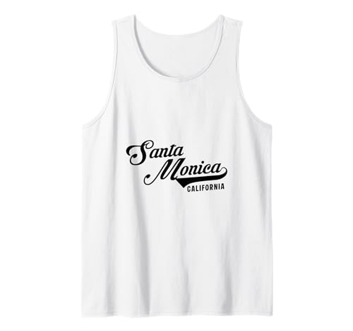 Santa Monica California geeignet für Männer und Frauen. Tank Top Santa Monica California geeignet für Männer und Frauen. Tank Top von California Pride Products