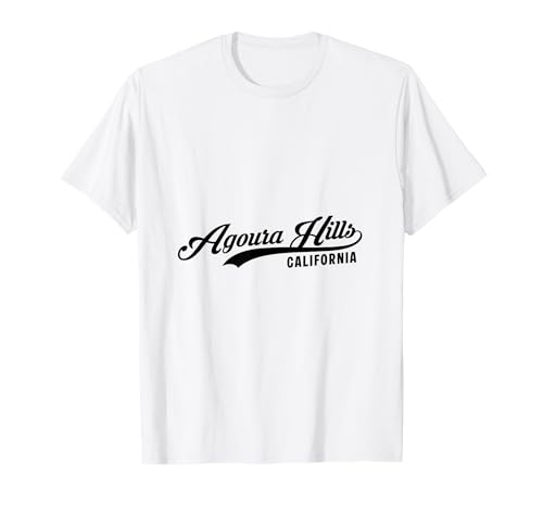 Agoura Hills California CA Script Geeignet für Männer und Frauen. T-Shirt Agoura Hills California CA Script Geeignet für Männer und Frauen. T-Shirt von California Script Products