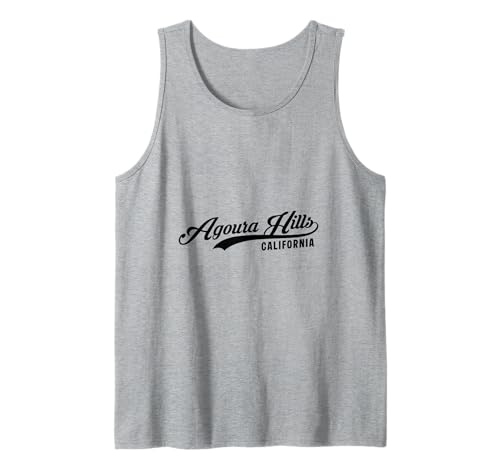 Agoura Hills California CA Script Geeignet für Männer und Frauen. Tank Top Agoura Hills California CA Script Geeignet für Männer und Frauen. Tank Top von California Script Products
