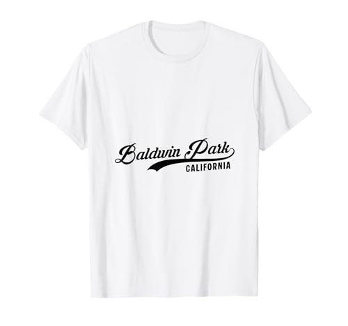Baldwin Park California CA Script Geeignet für Männer Frauen T-Shirt Baldwin Park California CA Script Geeignet für Männer Frauen T-Shirt von California Script Products