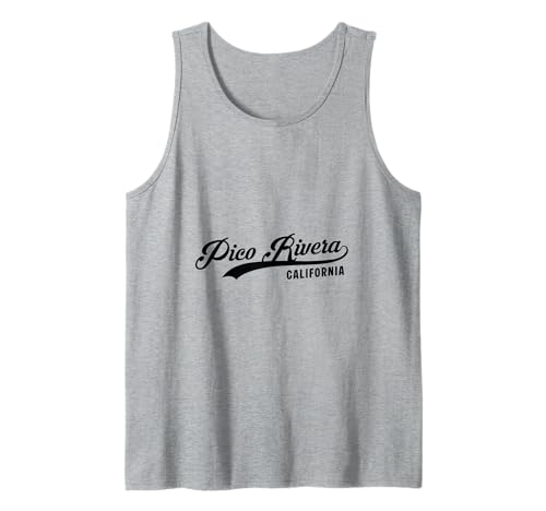 Pico Rivera California CA Script Geeignet für Männer und Frauen. Tank Top Pico Rivera California CA Script Geeignet für Männer und Frauen. Tank Top von California Script Products