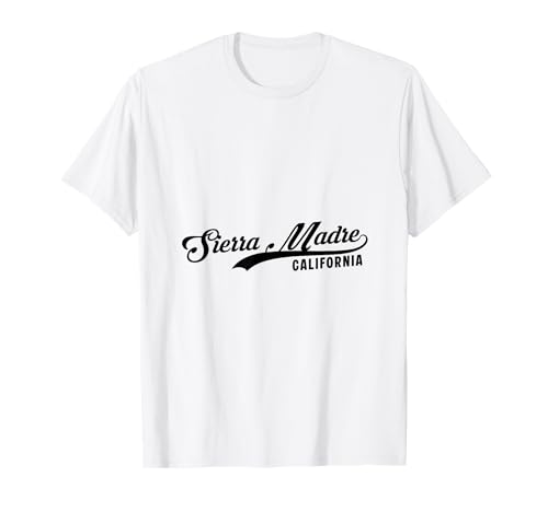 Sierra Madre California CA Script Geeignet für Männer und Frauen. T-Shirt Sierra Madre California CA Script Geeignet für Männer und Frauen. T-Shirt von California Script Products