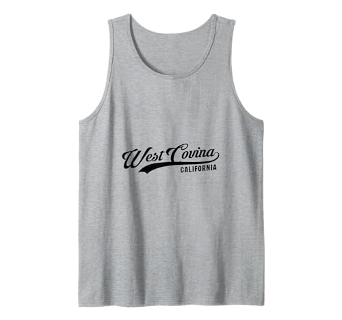 West Covina California CA Script Geeignet für Männer und Frauen. Tank Top West Covina California CA Script Geeignet für Männer und Frauen. Tank Top von California Script Products