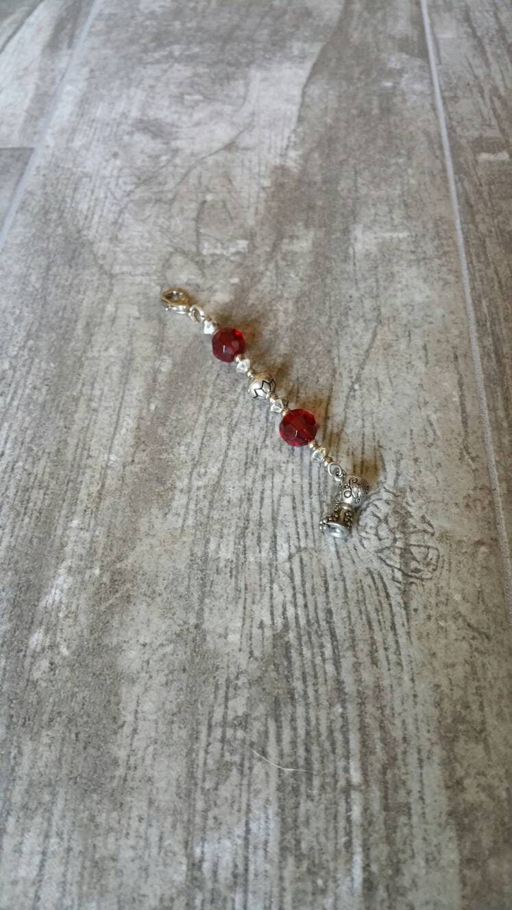 Geldbörse Clip - Kristall Scizzor Fob Zipper Pull Silber Kelch Anhänger von CaliforniaCrownJewel