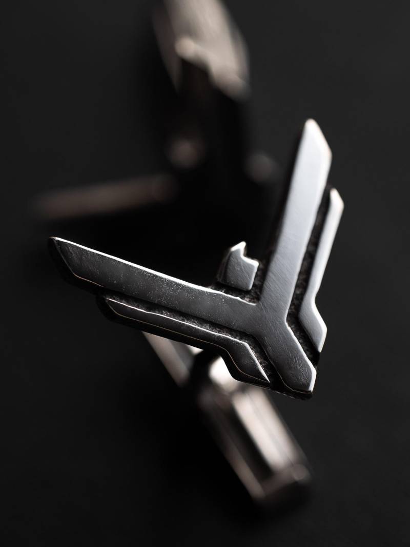 Atreides Falke Manschettenknöpfe Aus Massivem Silber Inspiriert Von Dune von CalithilEluidan