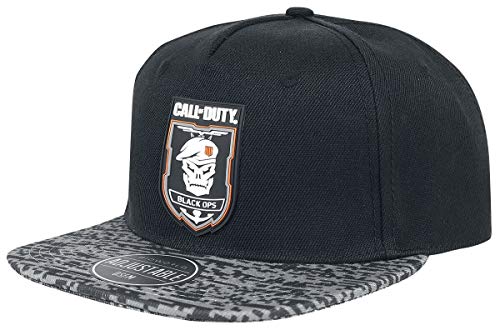 Call of Duty Black Ops 4 - Skull Crest Cap schwarz von Call of Duty