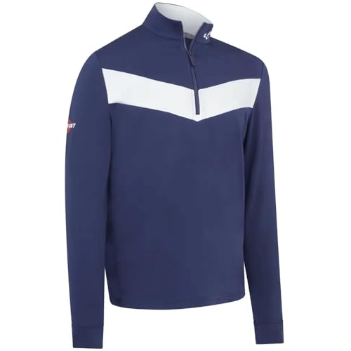 Callaway Golf Herren 2025 Odyssey 1/4 Zip Pullover Golfpullover - Peacoat - M von Callaway