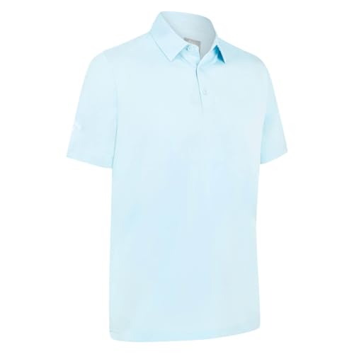 Callaway Golf Herren Swingtech Fest Golf-Polo-Hemd - Arktisches Paradies - XXXL von Callaway Apparel