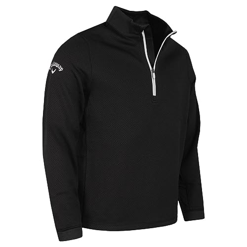 Callaway Golf Mens Hex nachhaltiger Pullover - Kaviar - M von Callaway