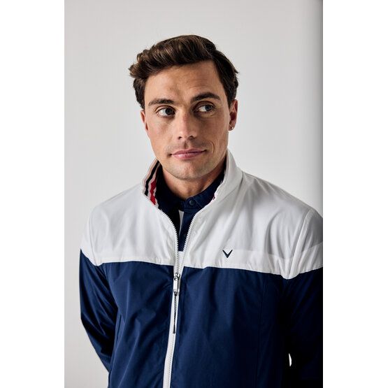 Callaway Legacy LS Logo Block Stretch Jacke navy von Callaway Legacy