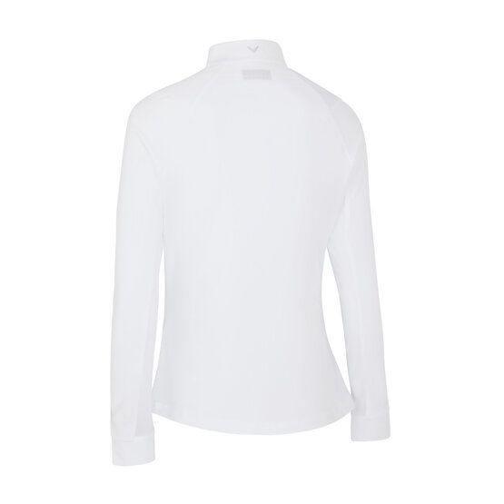 Callaway 1/4 Zip with Chev Top Stretch Midlayer weiß von Callaway